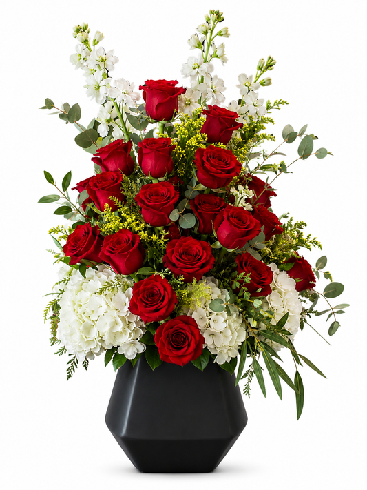 Crimson Hydrangea Luxe