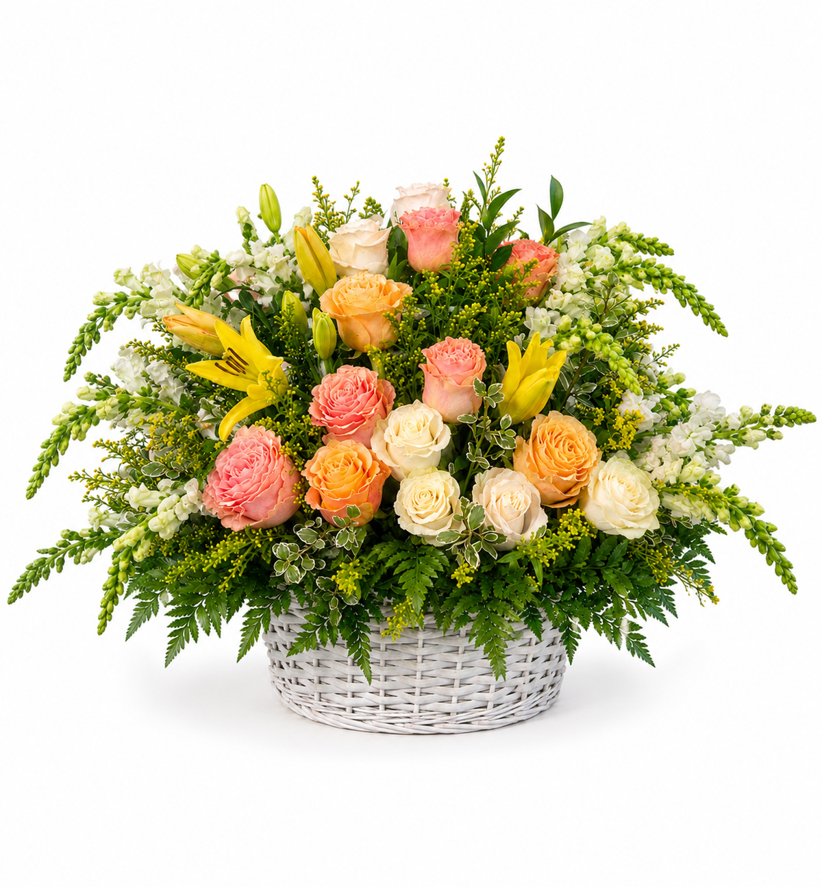 Peach Garden Basket