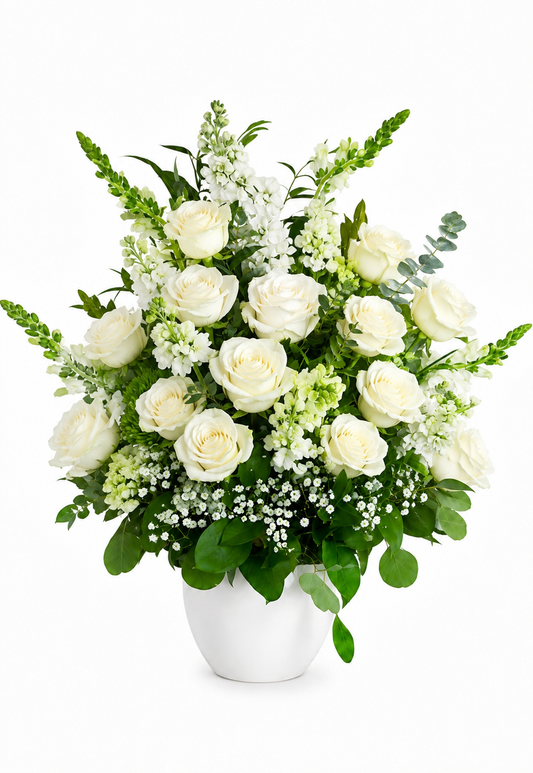 Grand White Garden