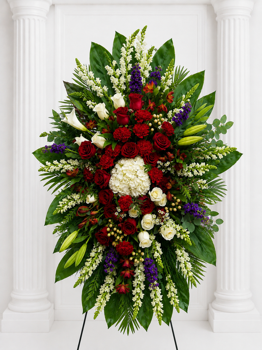 Majestic Tribute Standing Spray