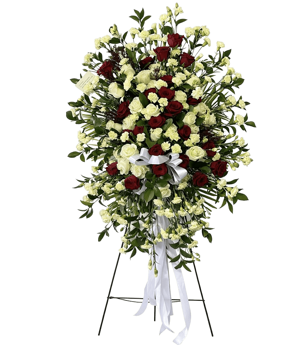 Elegant Sympathy Standing Spray